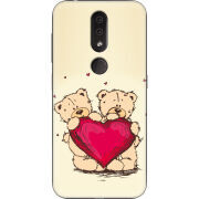 Чехол Uprint Nokia 4.2 Teddy Bear Love