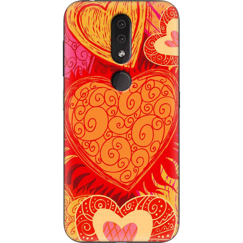 Чехол Uprint Nokia 4.2 Warm Hearts