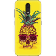 Чехол Uprint Nokia 4.2 Pineapple Skull