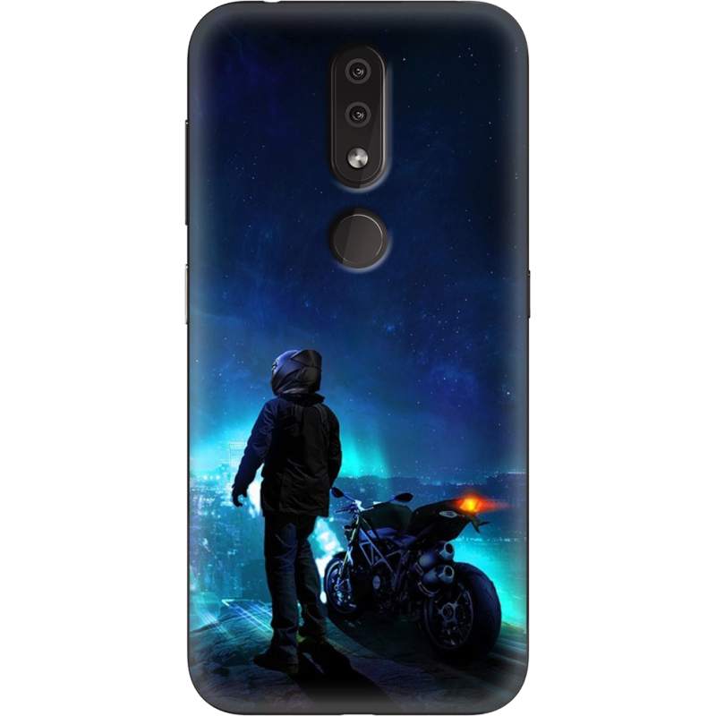 Чехол Uprint Nokia 4.2 Motorcyclist