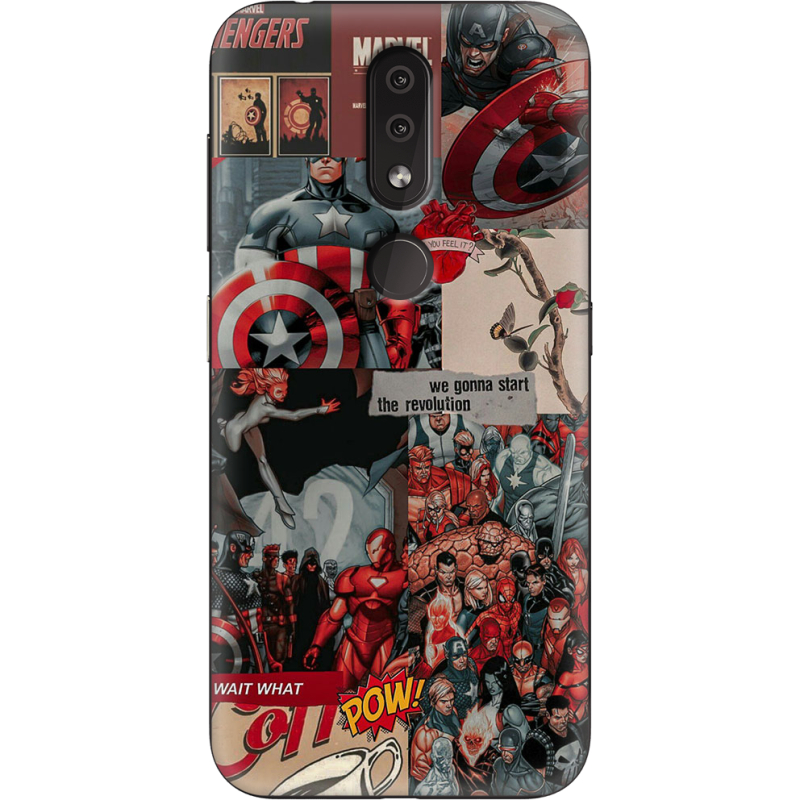 Чехол Uprint Nokia 4.2 Marvel Avengers