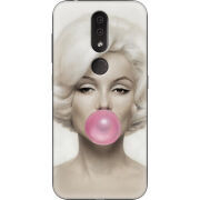 Чехол Uprint Nokia 4.2 Marilyn Monroe Bubble Gum