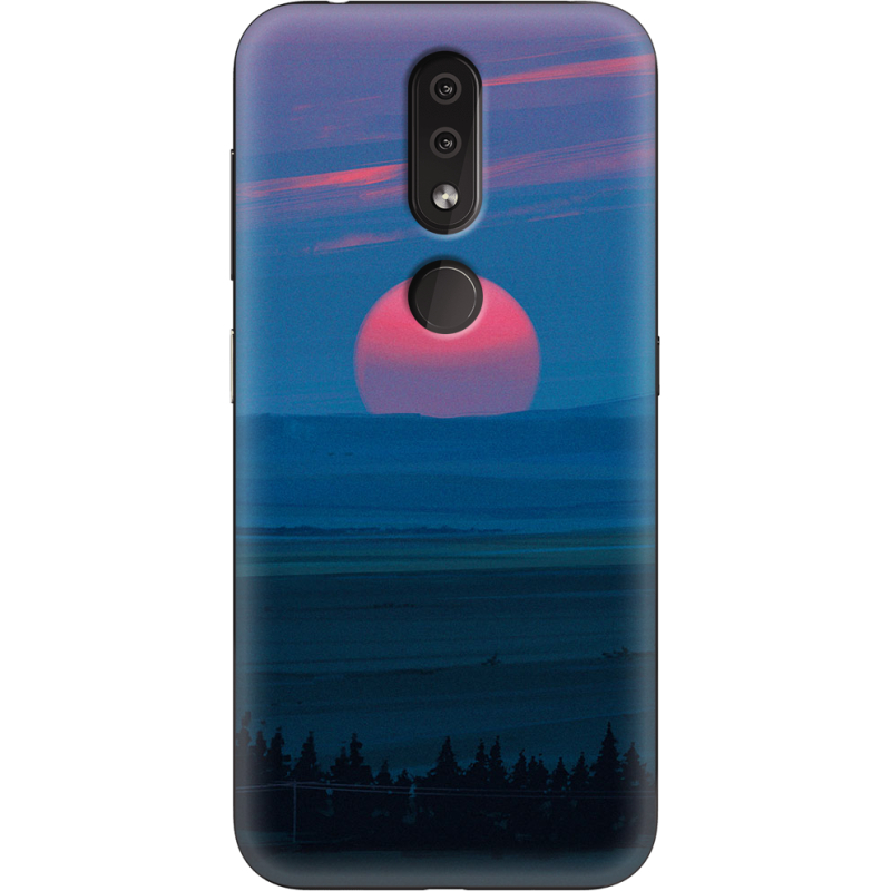 Чехол Uprint Nokia 4.2 Cold Red Light