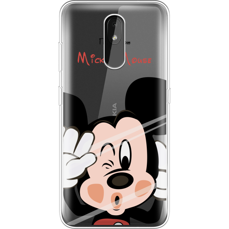 Прозрачный чехол Uprint Nokia 3.2 Mister M