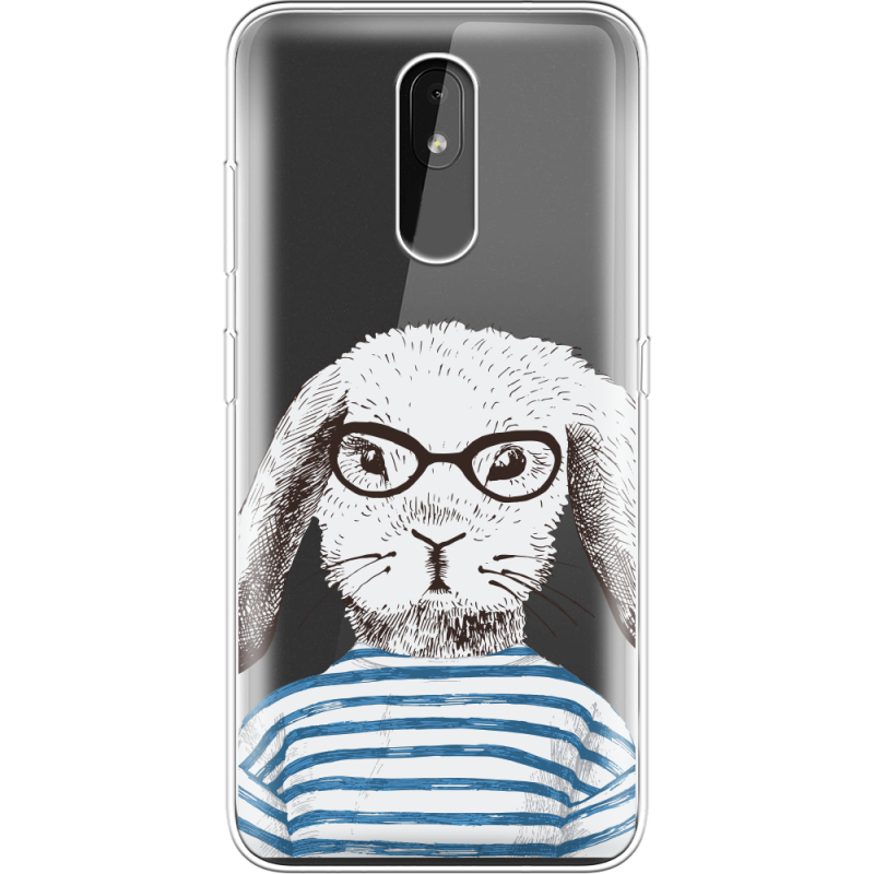 Прозрачный чехол Uprint Nokia 3.2 MR. Rabbit