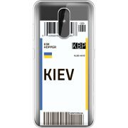 Прозрачный чехол Uprint Nokia 3.2 Ticket Kiev