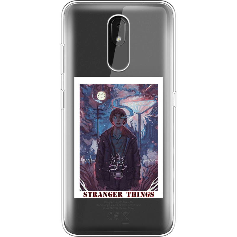 Прозрачный чехол Uprint Nokia 3.2 Stranger Things