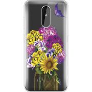 Прозрачный чехол Uprint Nokia 3.2 My Bouquet