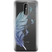 Прозрачный чехол Uprint Nokia 3.2 Feather