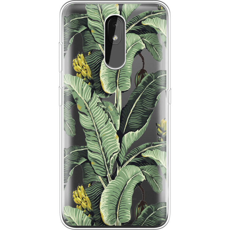 Прозрачный чехол Uprint Nokia 3.2 Banana Leaves