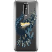 Прозрачный чехол Uprint Nokia 3.2 Eagle