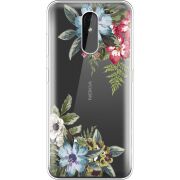 Прозрачный чехол Uprint Nokia 3.2 Floral