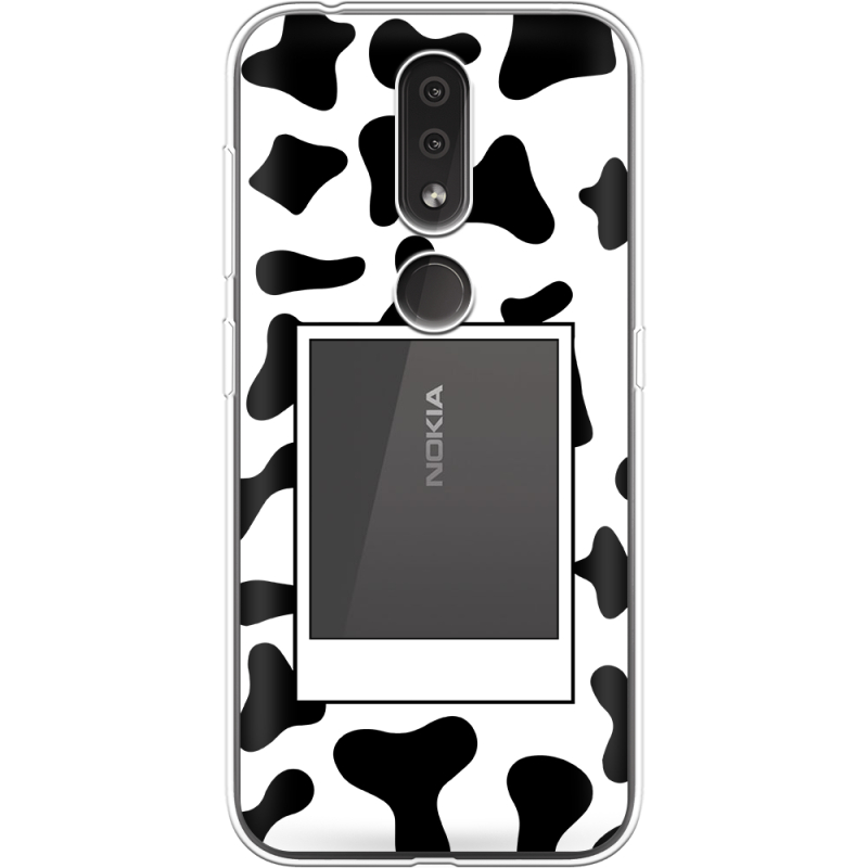 Прозрачный чехол Uprint Nokia 4.2 Cow