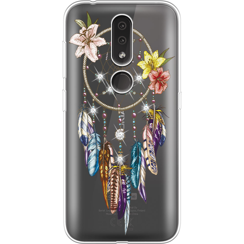 Чехол со стразами Nokia 4.2 Dreamcatcher