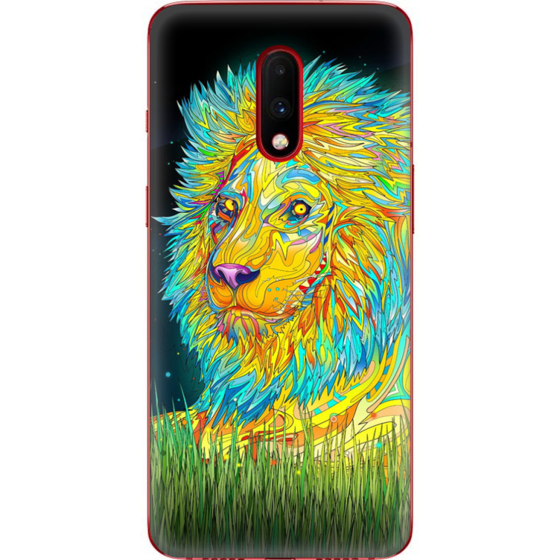 Чехол Uprint OnePlus 7 Moonlight Lion