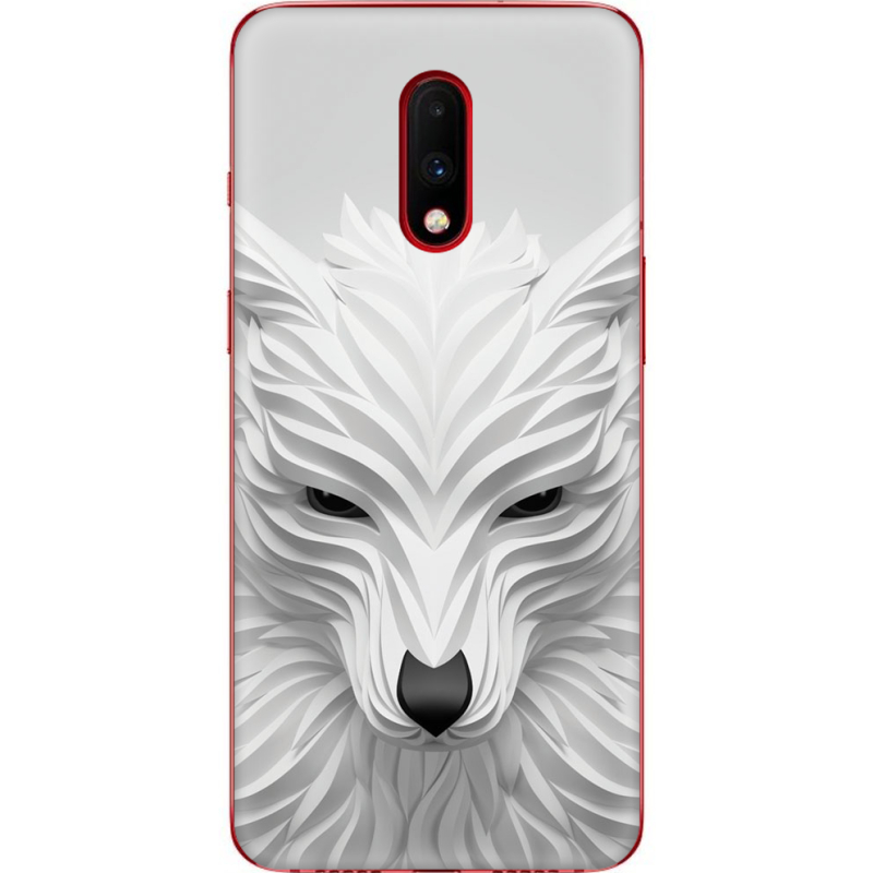 Чехол Uprint OnePlus 7 White Wolf