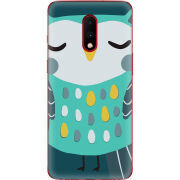 Чехол Uprint OnePlus 7 Green Owl
