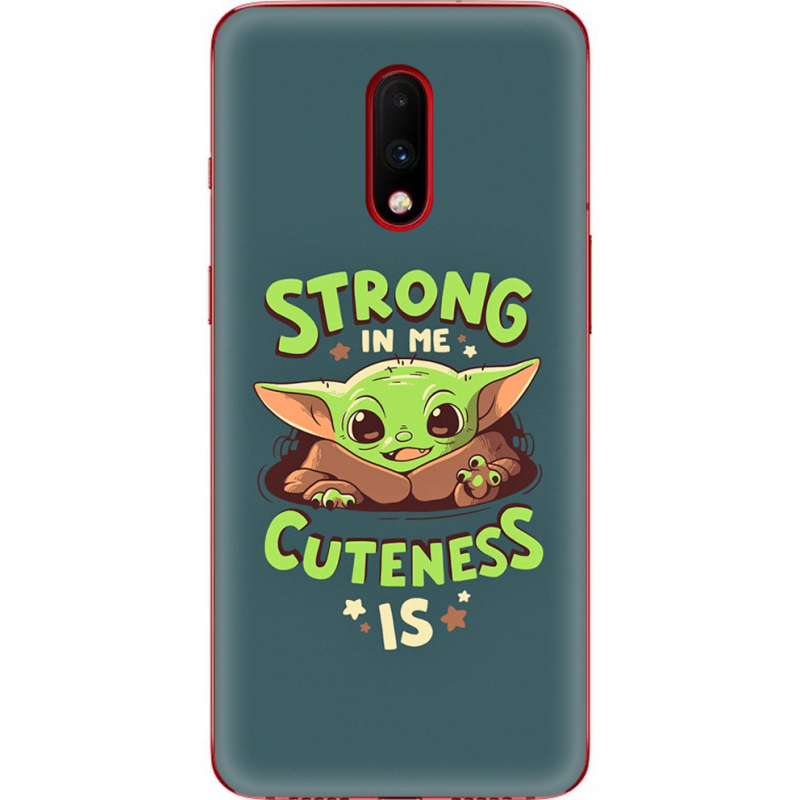 Чехол Uprint OnePlus 7 Strong in me Cuteness is