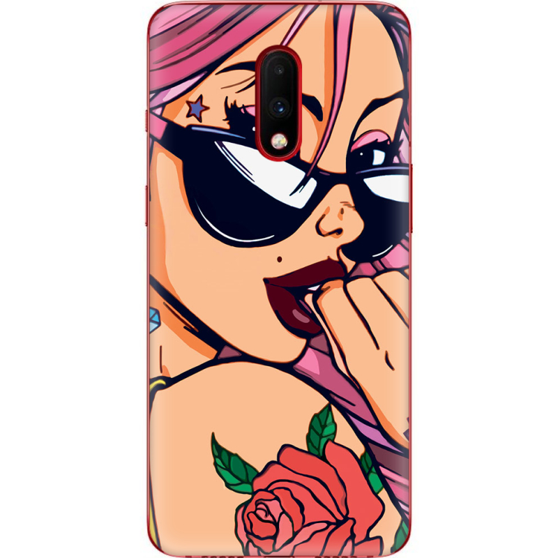 Чехол Uprint OnePlus 7 Pink Girl