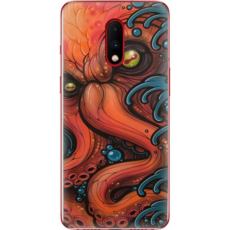 Чехол Uprint OnePlus 7 Octopus