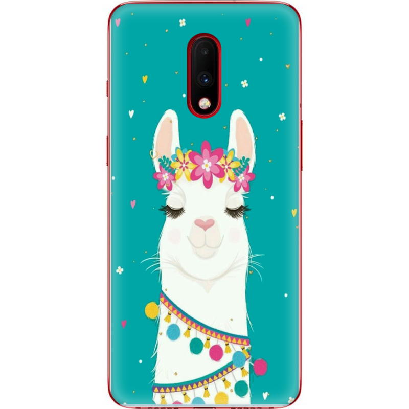 Чехол Uprint OnePlus 7 Cold Llama