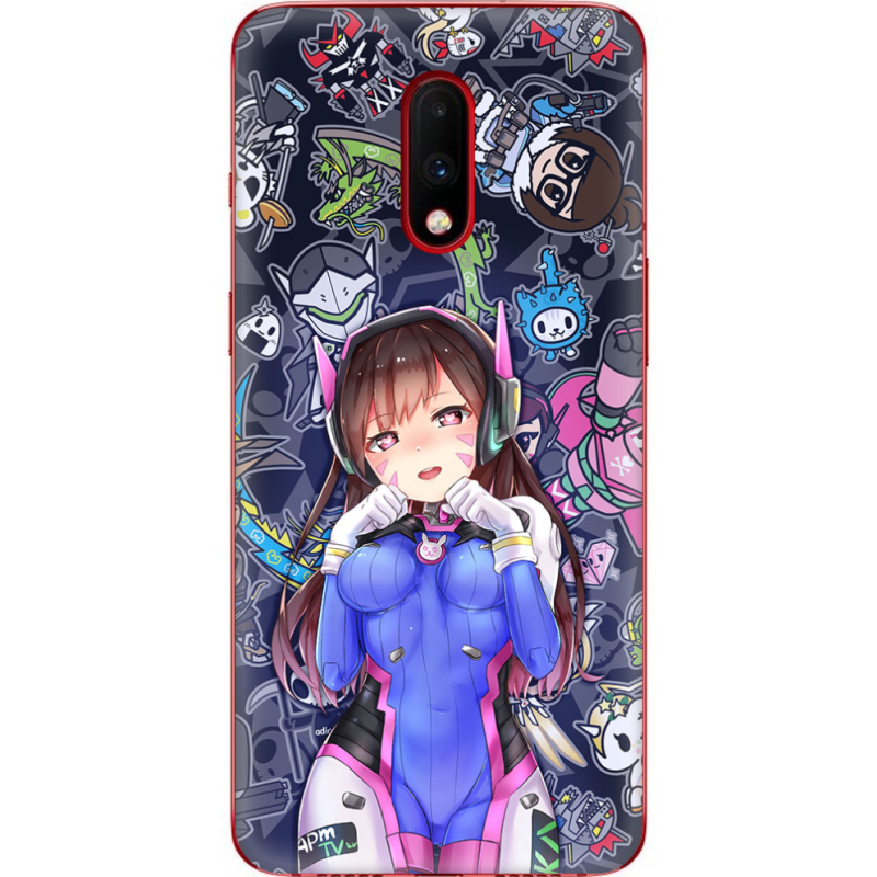 Чехол Uprint OnePlus 7 Overwatch D.VA