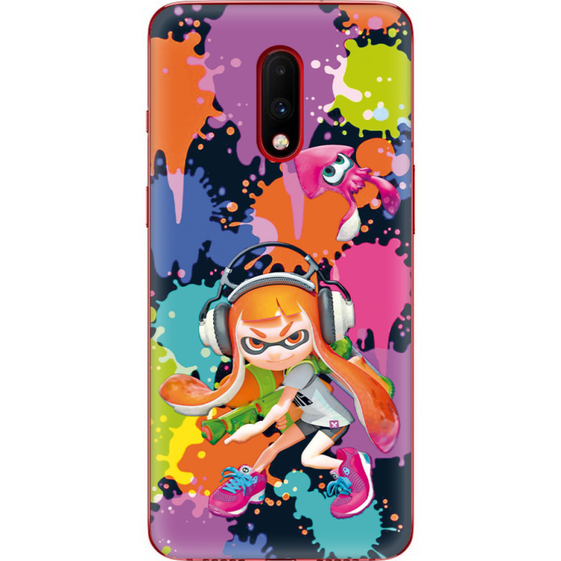 Чехол Uprint OnePlus 7 Splatoon Inklings