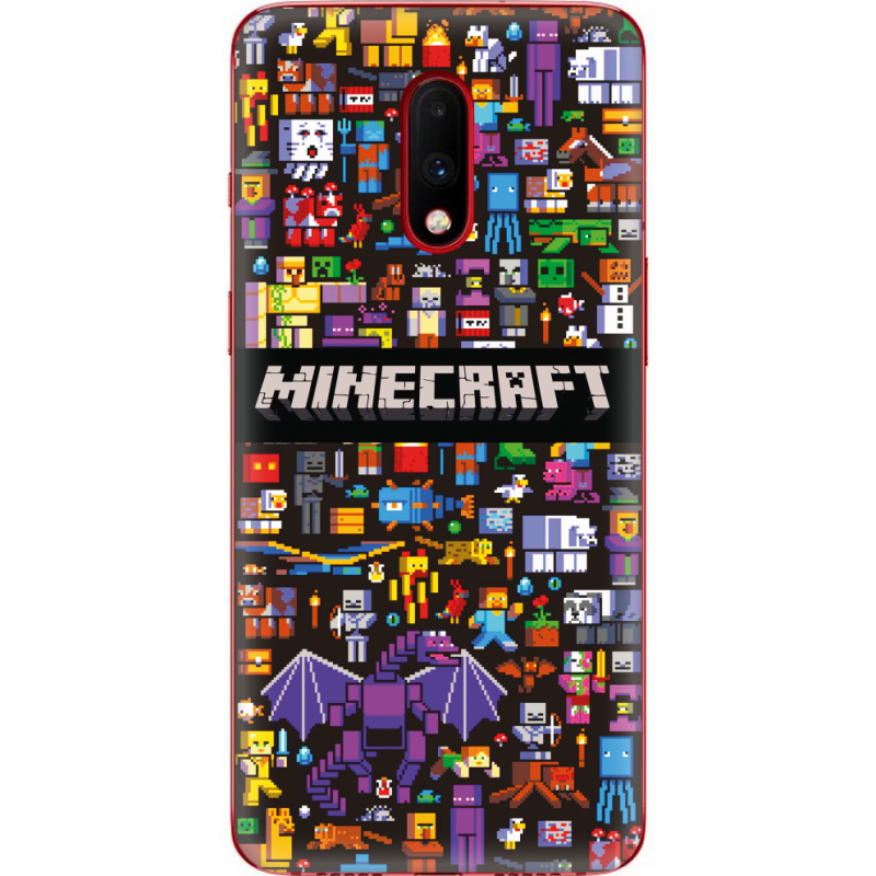 Чехол Uprint OnePlus 7 Minecraft Mobbery