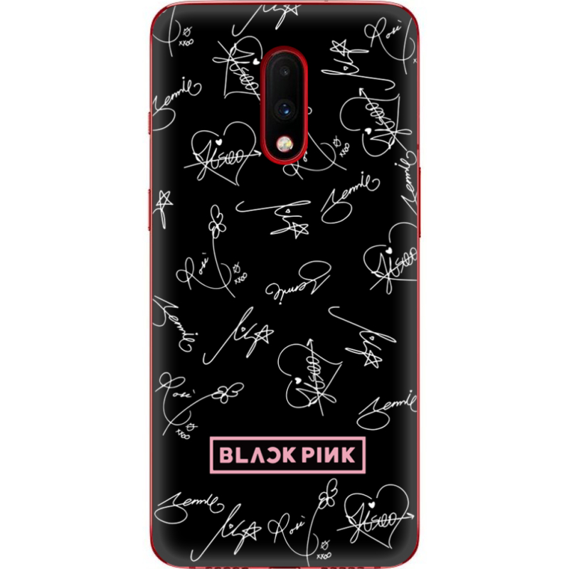 Чехол Uprint OnePlus 7 Blackpink автограф