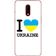 Чехол Uprint OnePlus 7 I love Ukraine