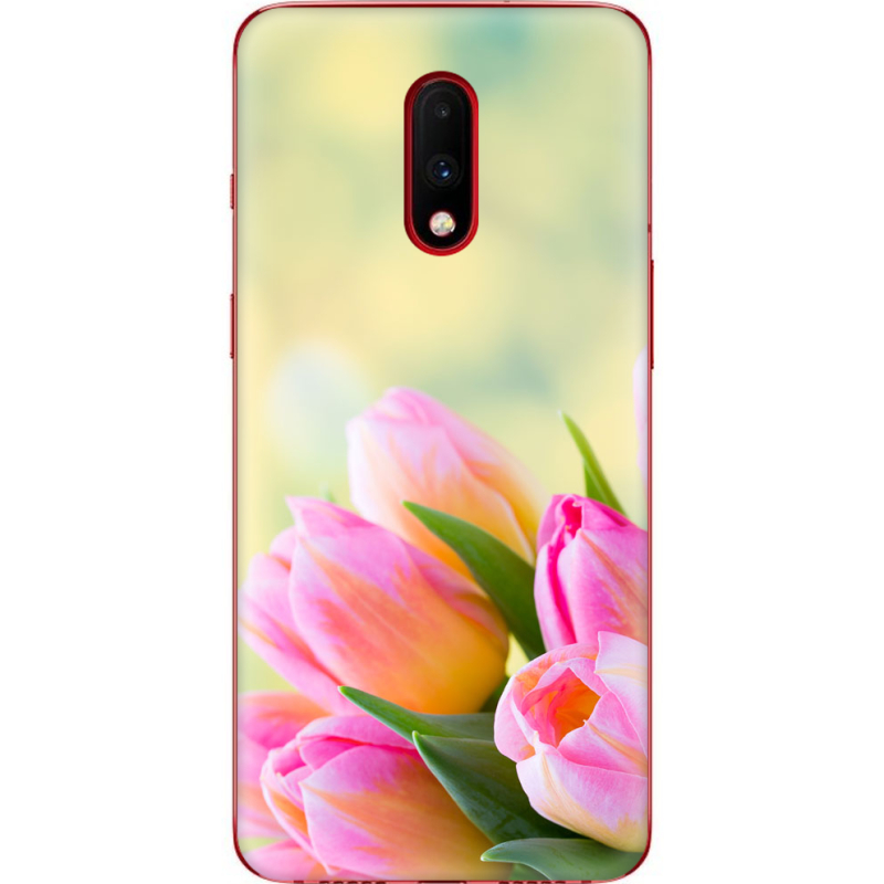 Чехол Uprint OnePlus 7 Bouquet of Tulips