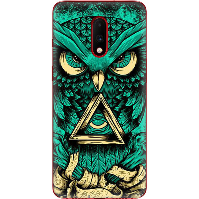 Чехол Uprint OnePlus 7 Masonic Owl