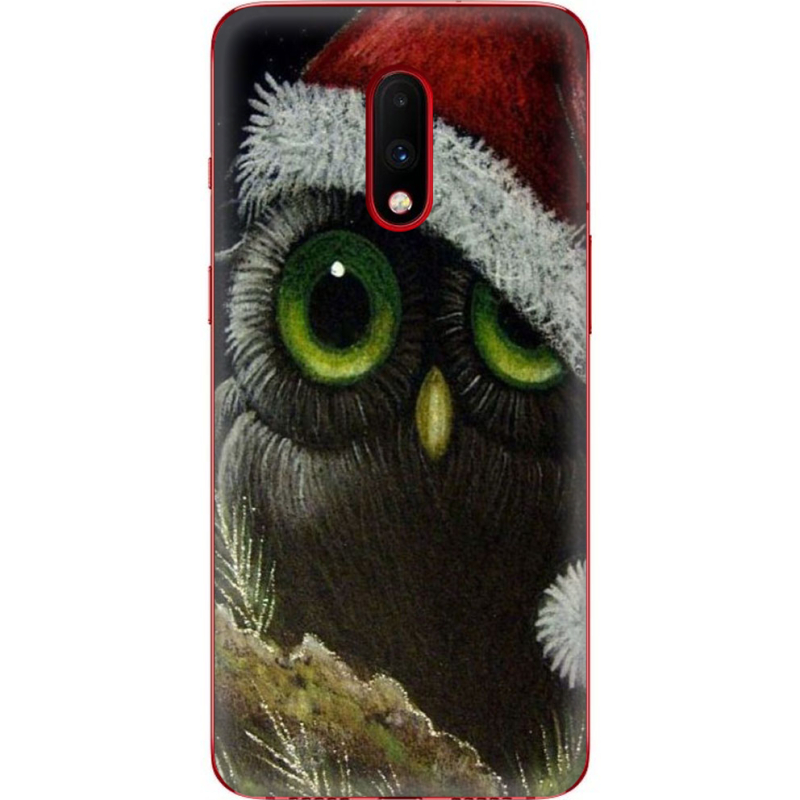 Чехол Uprint OnePlus 7 Christmas Owl