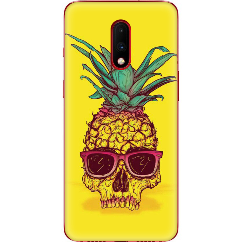 Чехол Uprint OnePlus 7 Pineapple Skull