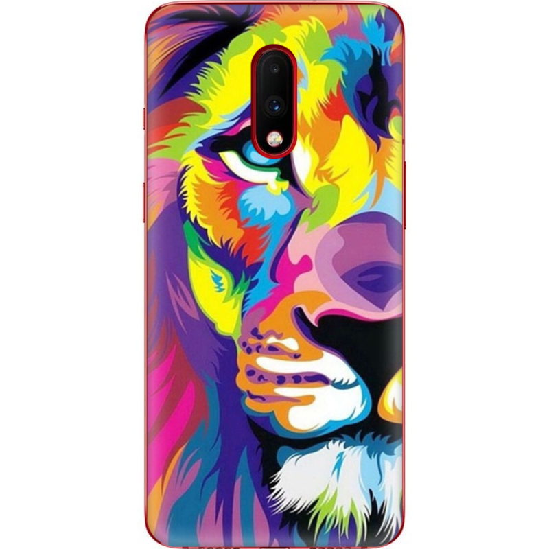 Чехол Uprint OnePlus 7 Frilly Lion