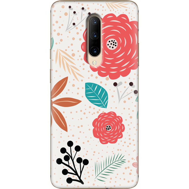 Чехол Uprint OnePlus 7 Pro Line Flowers