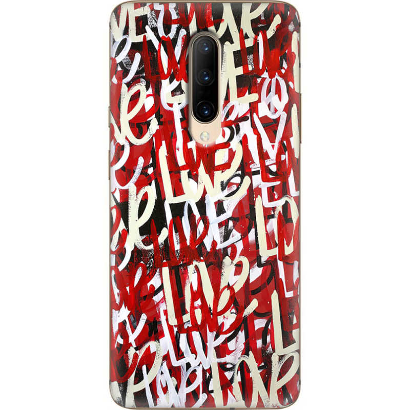 Чехол Uprint OnePlus 7 Pro Love Graffiti