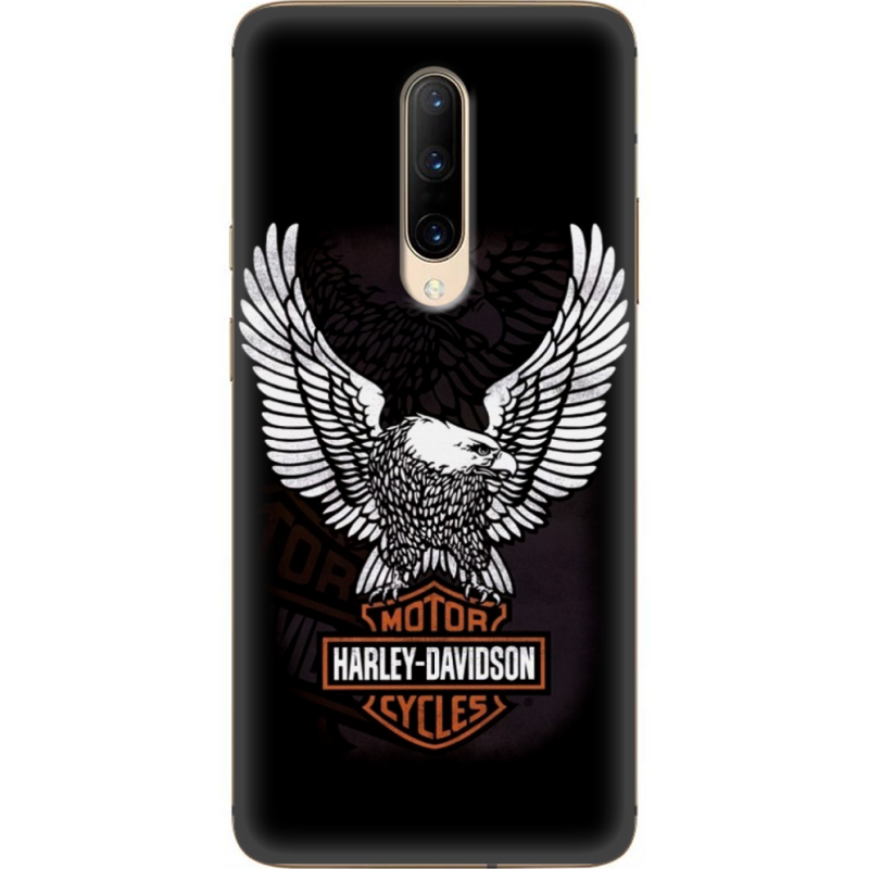 Чехол Uprint OnePlus 7 Pro Harley Davidson and eagle