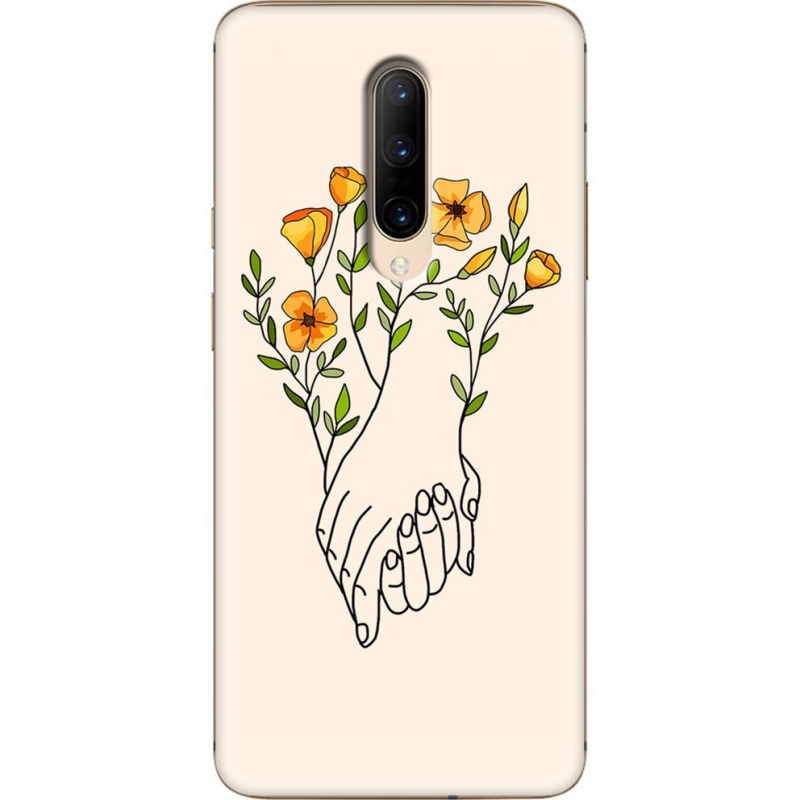Чехол Uprint OnePlus 7 Pro Flower Hands