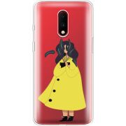 Прозрачный чехол Uprint OnePlus 7 Just a Girl