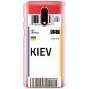 Прозрачный чехол Uprint OnePlus 7 Ticket Kiev