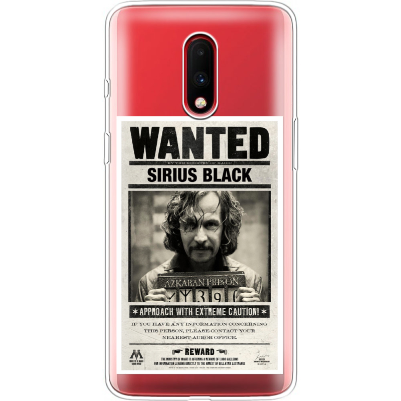 Прозрачный чехол Uprint OnePlus 7 Sirius Black