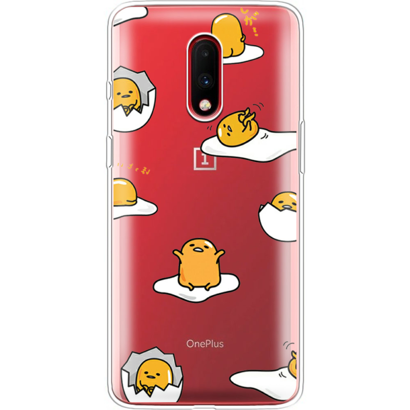 Прозрачный чехол Uprint OnePlus 7 Gudetama