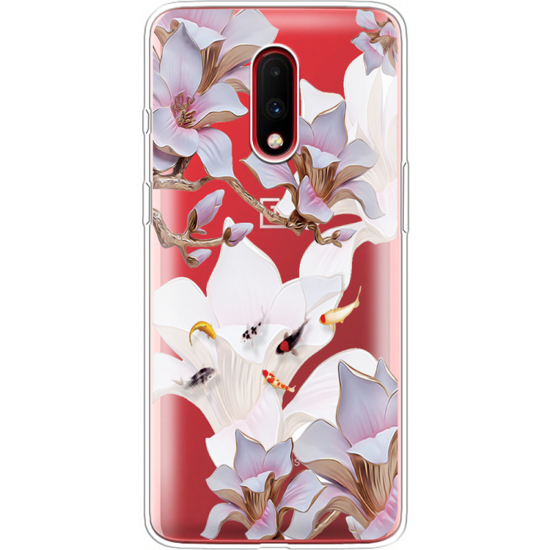 Прозрачный чехол Uprint OnePlus 7 Chinese Magnolia