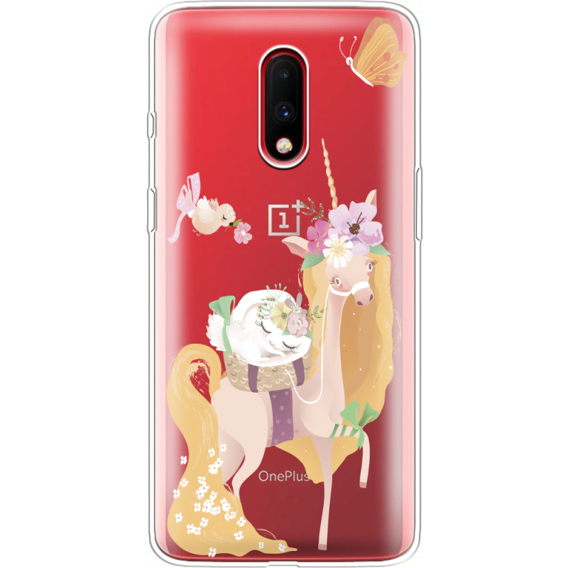 Прозрачный чехол Uprint OnePlus 7 Uni Blonde