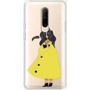 Прозрачный чехол Uprint OnePlus 7 Pro Just a Girl