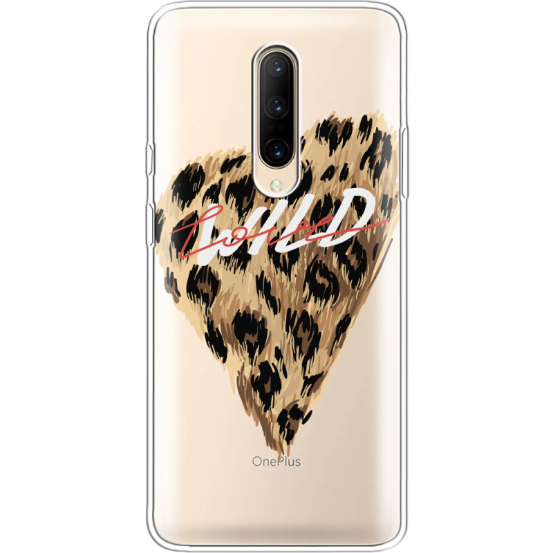 Прозрачный чехол Uprint OnePlus 7 Pro Wild Love