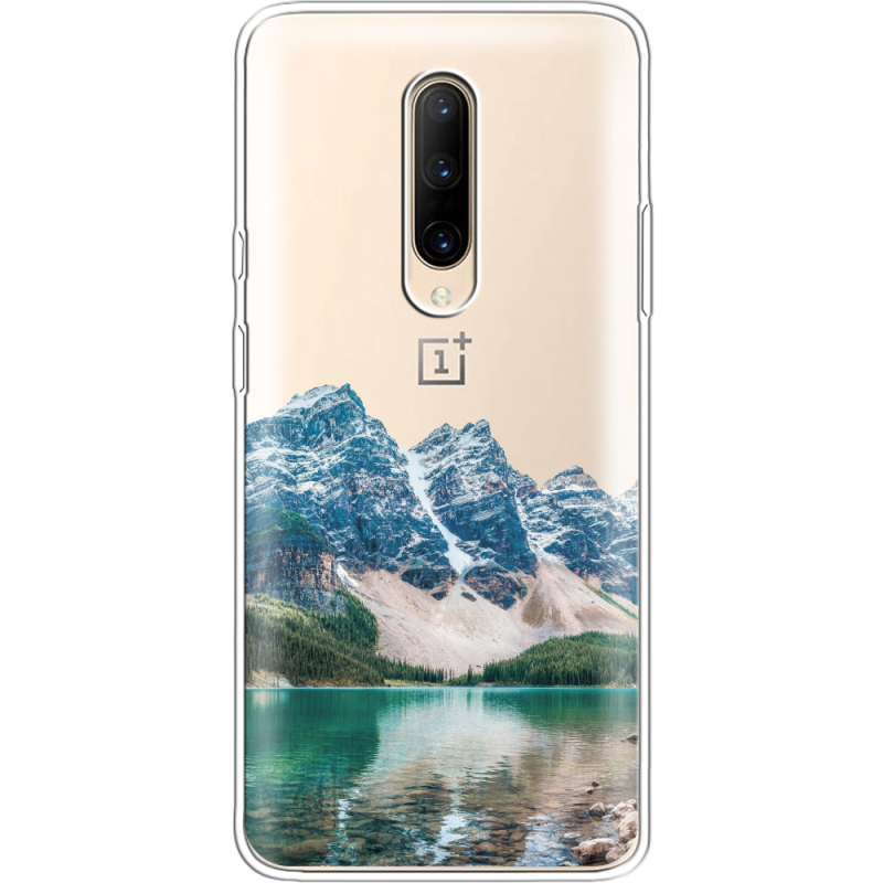 Прозрачный чехол Uprint OnePlus 7 Pro Blue Mountain