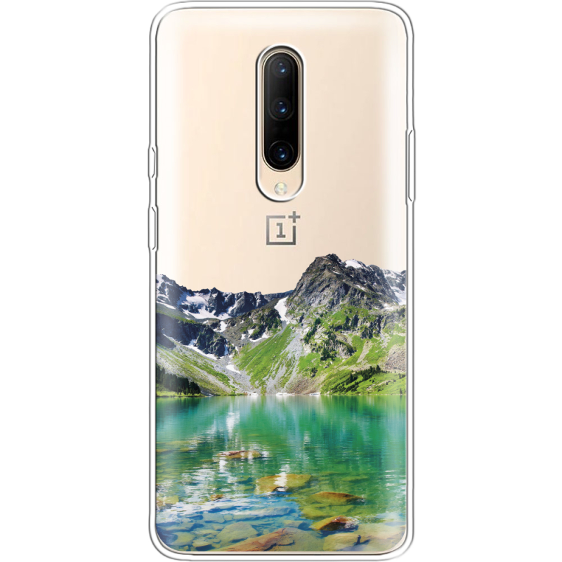 Прозрачный чехол Uprint OnePlus 7 Pro Green Mountain