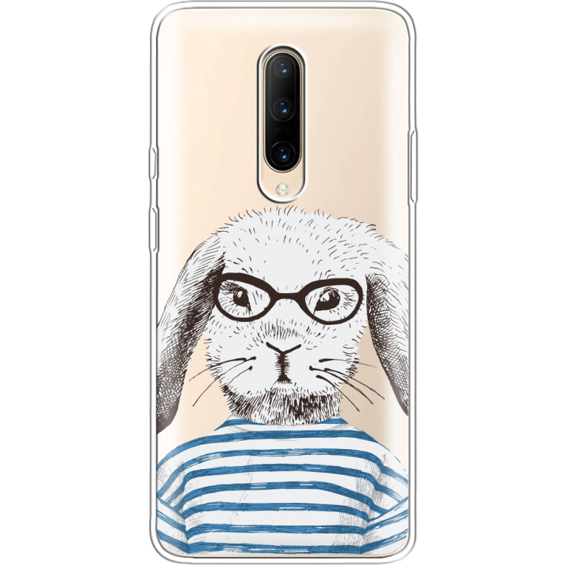 Прозрачный чехол Uprint OnePlus 7 Pro MR. Rabbit